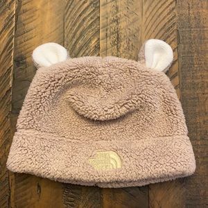 North face baby hat